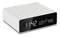 Technisat Digitradio 51 Dab, Fm Radio Uhr Weiß