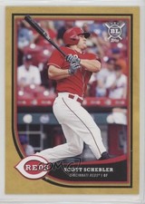 2018 Topps Big League Gold Scott Schebler #61 0n2