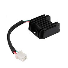 12V Voltage Regulator Rectifier 4 Wires for GY6 125cc 150cc ATV Dirt Bike Go