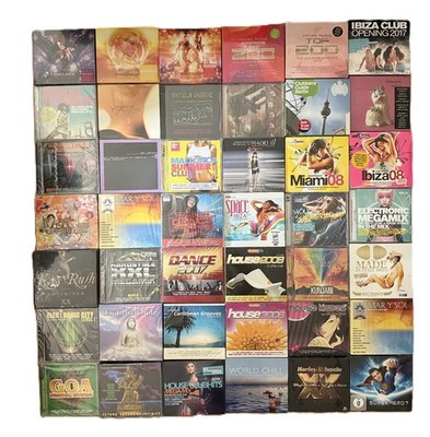 89 CD TOP Sammlung - HOUSE,IBIZA,CHILL OUT,TECHNO,ELECTRO u.v.m.- NEU! Bild!