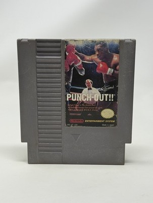 Mike Tyson's Punch-Out Nintendo Entertainment System NES Authentic Cleaned Pins