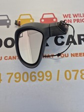 PEUGEOT 207 LEFT PASSENGER SIDE WING MIRROR GREY 96806498XT
