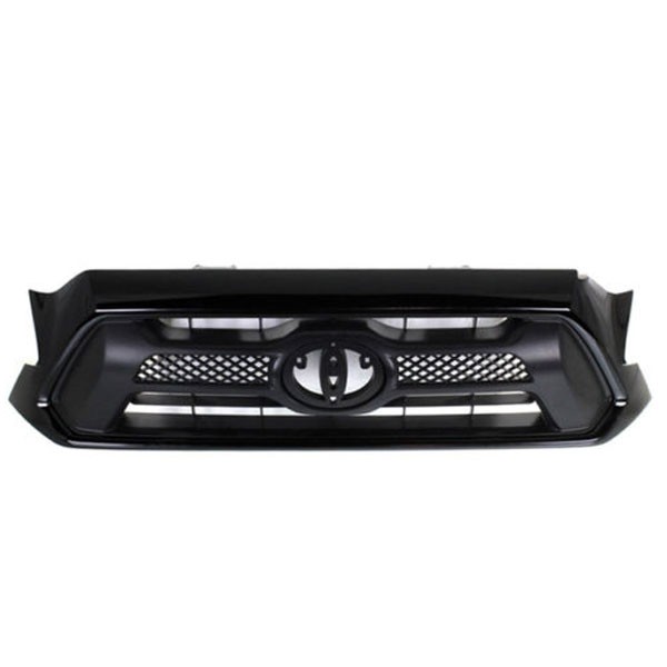 12-15 Tacoma 2WD/4WD Black Plastic Front Grille Assembly  