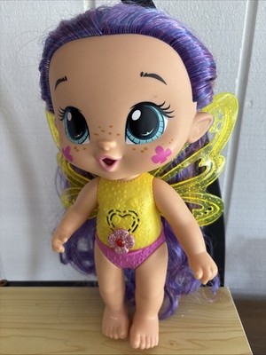 Baby Alive Glo Pixies Sienna Sparkle Fairy Doll Wings Light Up 20 Sounds