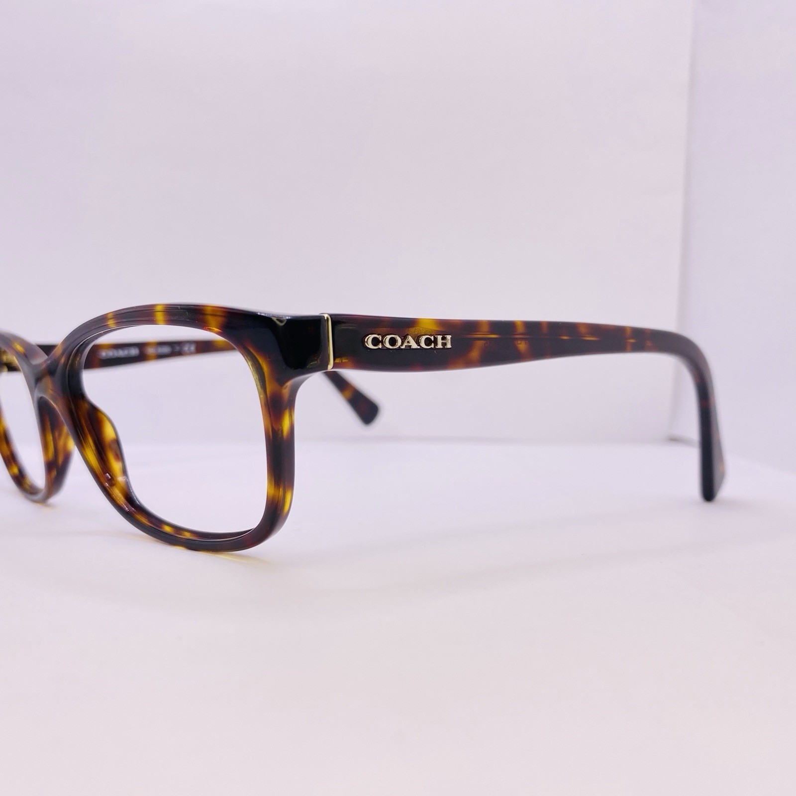 Coach Eyeglasses Authentic HC 6089 5120 Dark Tortoise 51 [] 16 135  Authentic thumbnail 6