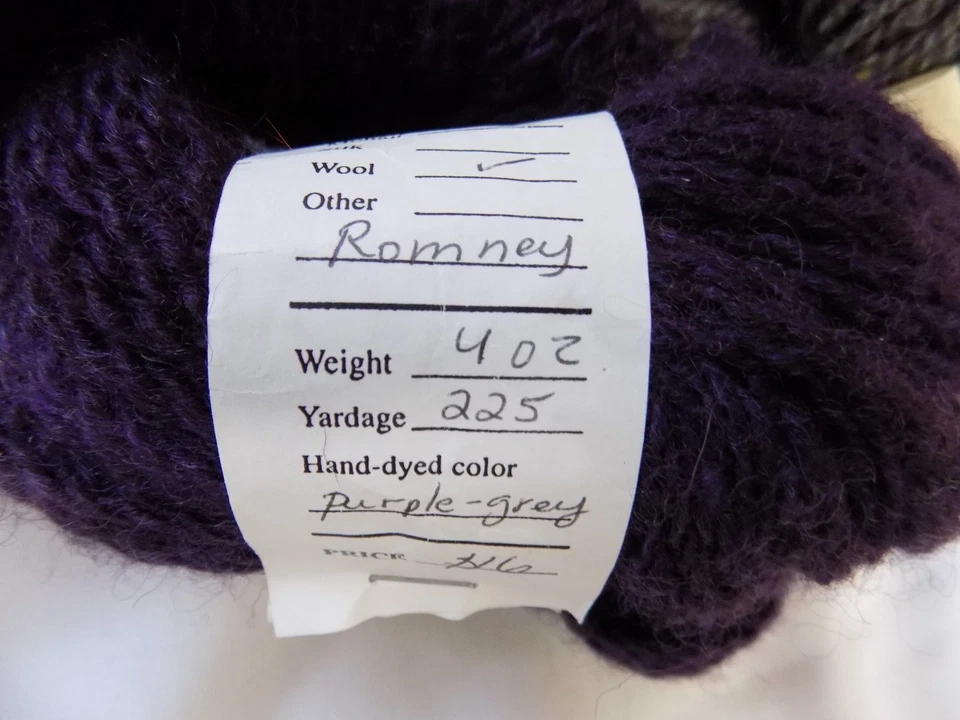 100% Wool Yarn Loom Room Ballybrae Rowan +  (30 zs+) salmon gray purple olive - Image 3 of 4