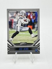 2019 Panini Playbook Josh Jacobs Rookie #108 Platinum Oakland Raiders #/49 SSP