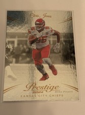 CHRIS JONES FOIL INSERT 2024 Panini Prestige #149 Xtra Points Chiefs NFL 🔥💎🏈