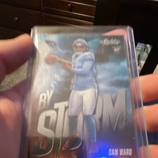 Panini 2025 Absolute Football Cam Ward Tennessee Titans By Storm #3 Insert