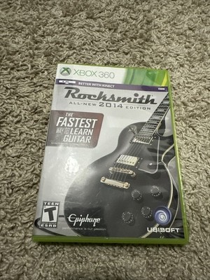Rocksmith 2014 (Microsoft Xbox 360, 2013) Complete | CIB | Tested