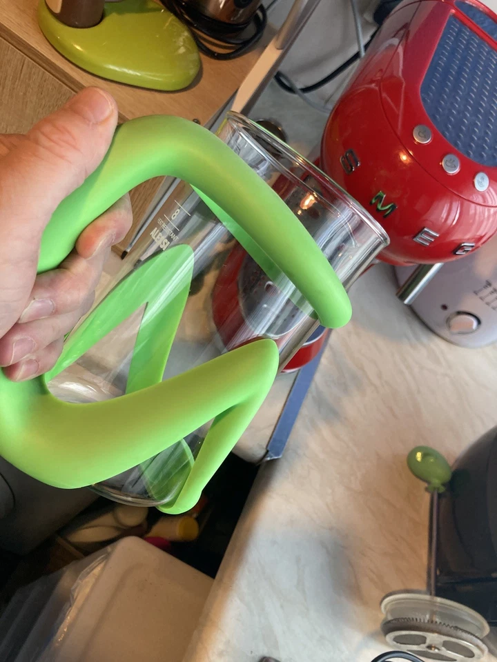 Alessi Alien Lime Green Inka Coffee Cafetière French Press Great Condition - Image 4 of 4