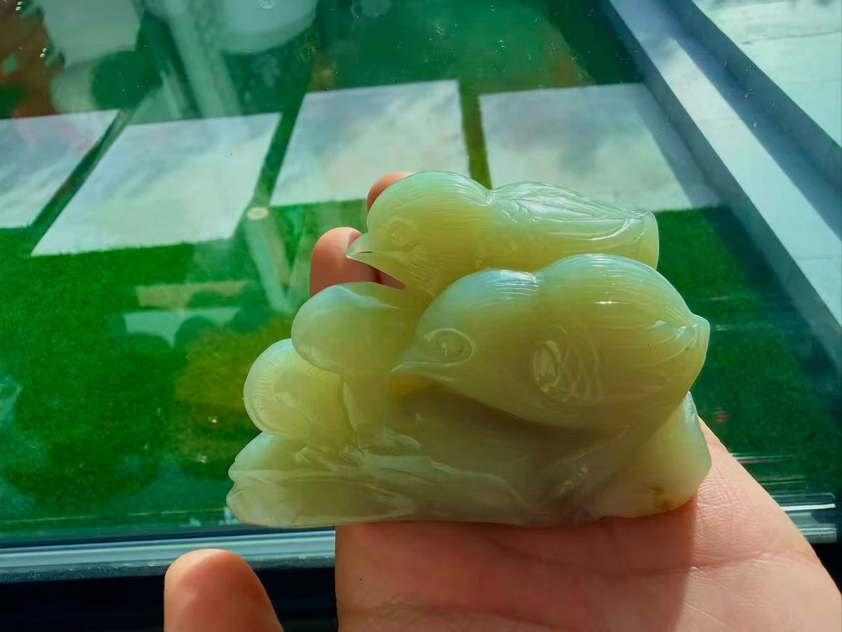 Vintage Original Jade Antique Chinese Bird Statues & Figurines | eBay