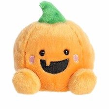 Aurora Palm Pals Gourdon Jack O' Lantern Plush Stuffed Animal Toy 5" #13563