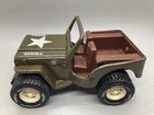 New ListingVintage 1960/1970 TONKA Army Green JEEP - Pressed Metal & Plastic Original