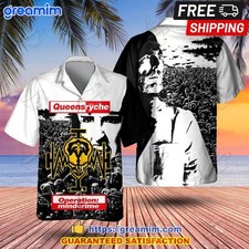 Queensryche Mindcrime Album Cover Hawaiian Shirt