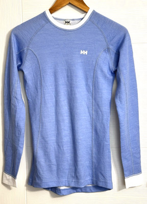Helly Hansen top base layer ski/functional top blue size L