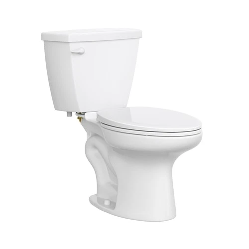 PROFLO PFCT303HE Complete 1.28 GPF Two Piece Elongated Toilet - White - Picture 2 of 3