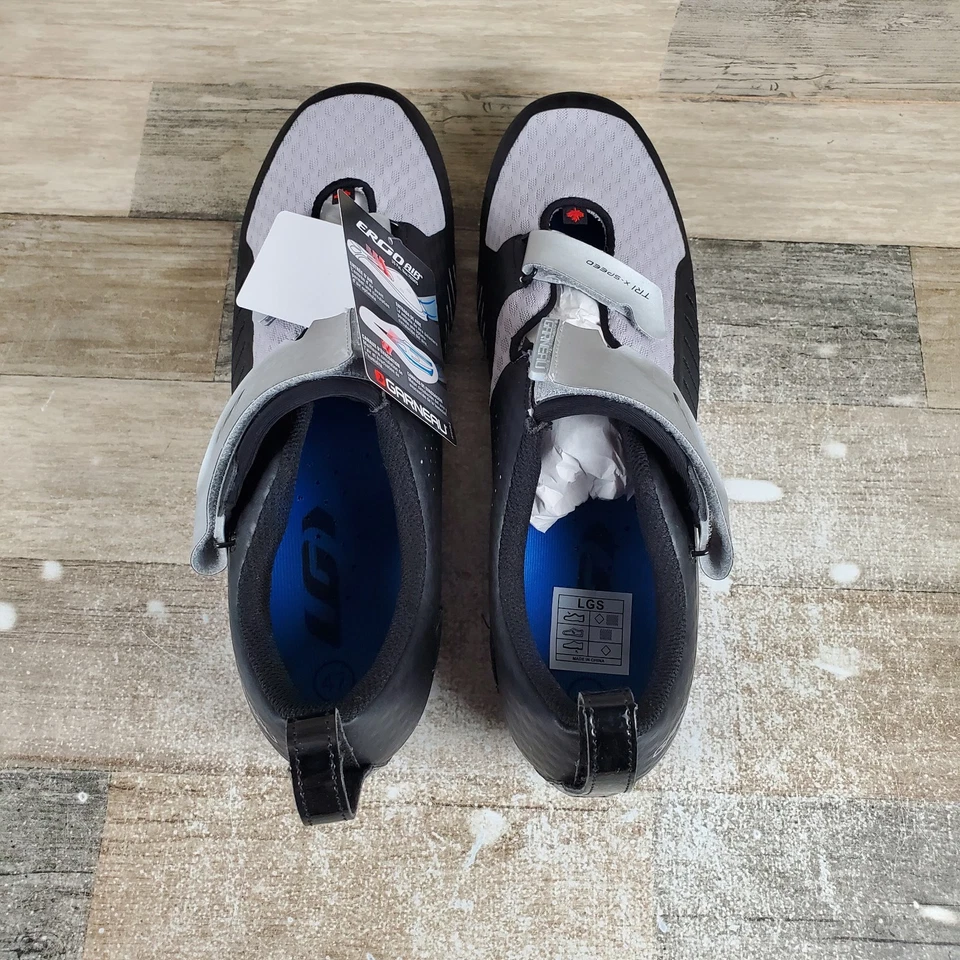 Louis Garneau Tri X-Speed XZ Cycling Shoes Mens Sz 12 Biking - Image 4 of 4