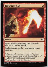 MTG Lightning Axe C Double Masters 135 LP