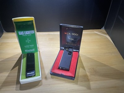 Vintage Working NOS Japanese Made Lighters From The 1970S Serviced