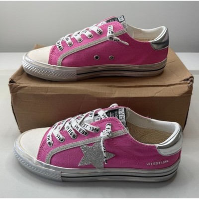 Vintage Havana Alive Pink Silver Pop Star Sneakers Womens 6.5 NEW