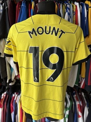 Chelsea FC 2021 - 2022 Away Kit #19 Mount Football shirt jersey nike size L