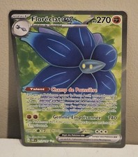Floréclat Ex 213/197 FA carte Pokemon EV03 Flammes Obsidiennes - FR - état Neuf