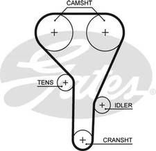 Courroie de distribution Smart FORFOUR