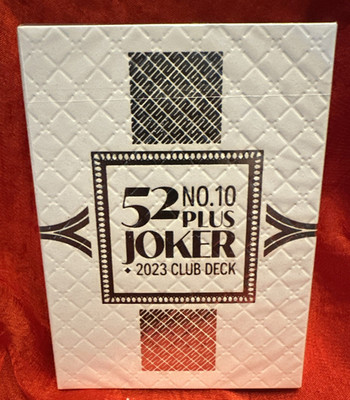 52 Plus Joker Club Deck - 2023 - Created by Brendan Hong/William Kalush EPCC NEW