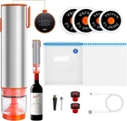 Handheld Multi-Function Vacuum Sealer for Kitchen Use Includes 20 Bags & 4 Lids