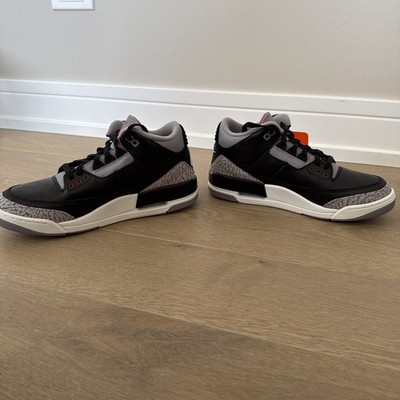 Jordan Air Jordan 3 Retro OG 2024 Black Cement DN3707-010 Low Top