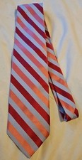 Brooks Brothers Mens Tie Silk/Cotton Necktie Made in USA Woven in Italy