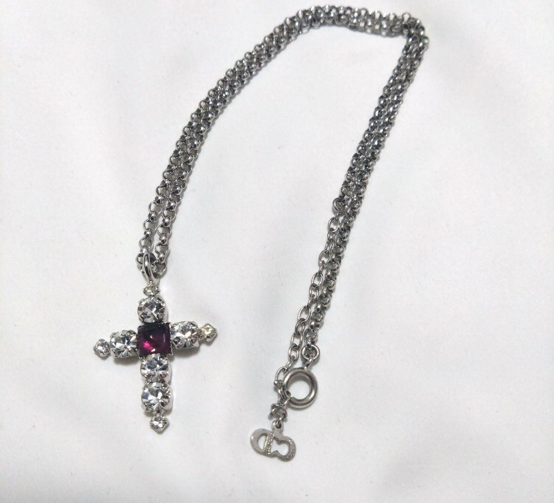 Vintage Christian Dior 70s Rhinestone Diamond Cut Sunglasses