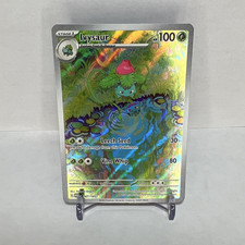 Ivysaur 167/165 SV: Scarlet & Violet 151 Illustration Rare Holo 100 HP on eBay