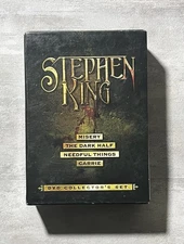 Stephen King DVD Set Misery - The Dark Half - Needful Things - Carrie