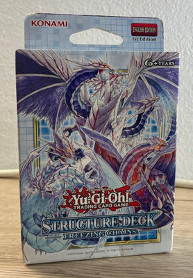 Yu-Gi-Oh! Freezing Chains Structure Deck - Englisch - 1. Auflage - Neu