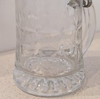 Rastal 1979 Crystal Glass Vintage Beer Stein 5" w/ Ornate Pewter Lid Collectible — photo 8
