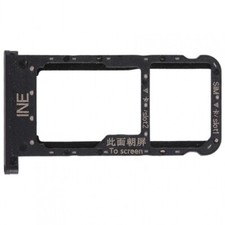 Sim Tray Compatible For Huawei P Smart Plus / Nova 3i Replacement Card Black