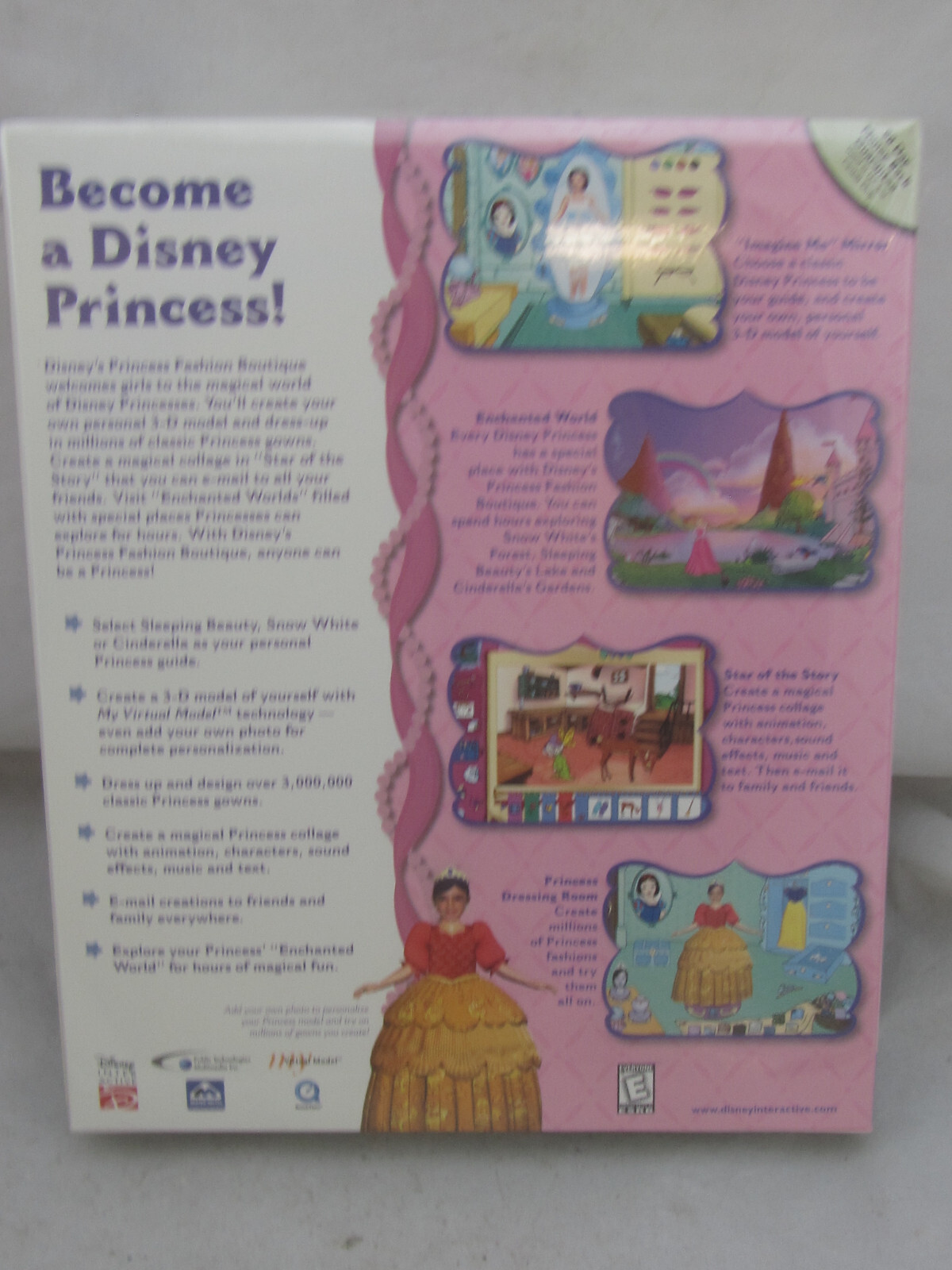 Disney's Princess Fashion Boutique (PC, 1999) for sale online | eBay