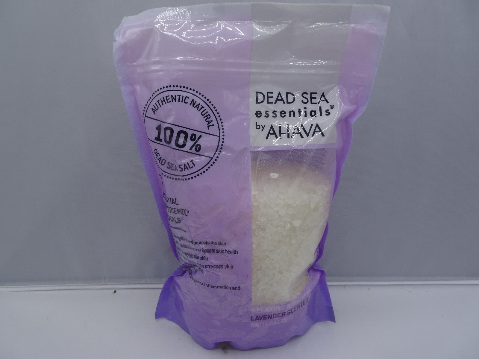 Ahava Dead Sea Essentials Lavender Scented Bath Salts Relaxing - Calming 32 oz 5490₽