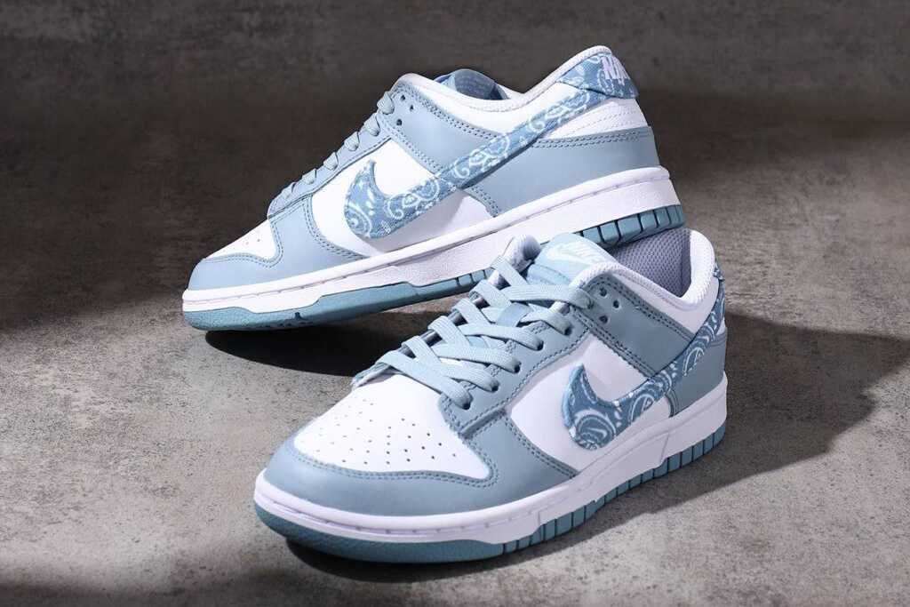 Nike WMNS Dunk Low Paisley Pack Blue White DH4401-101 US 7 - 12 Women