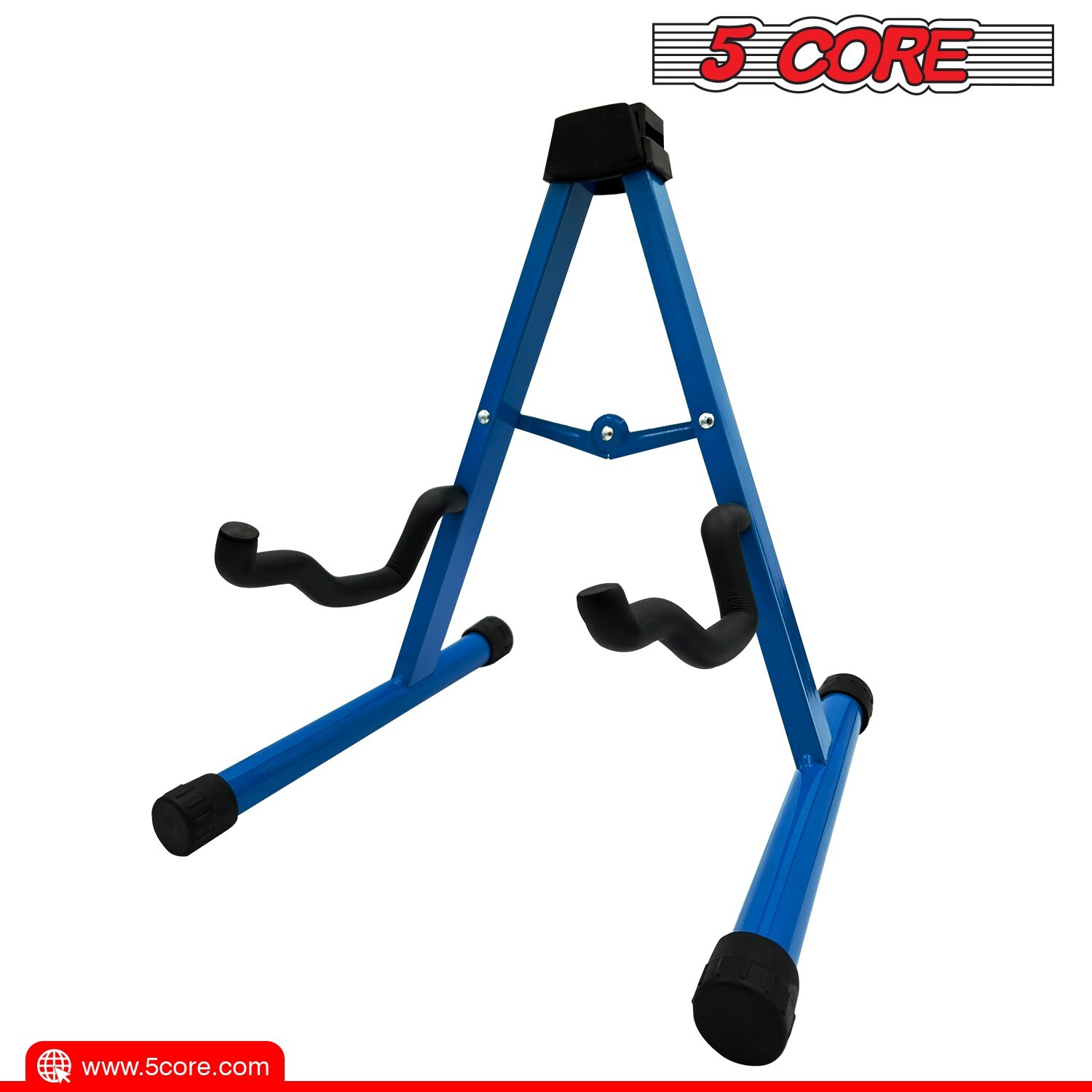 New Guitar Stand Floor Adjustable Heavy Duty A Frame Folding Acoustic Stands