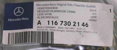 MERCEDES W123 Window Regulator-left Rear 1237302146 for sale  