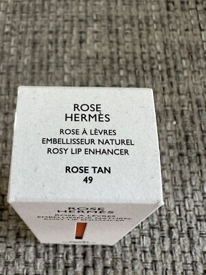NEW HERMÈS Rose Tan #49 Rose Hermes, Rosy lip enhancer Lipstick
