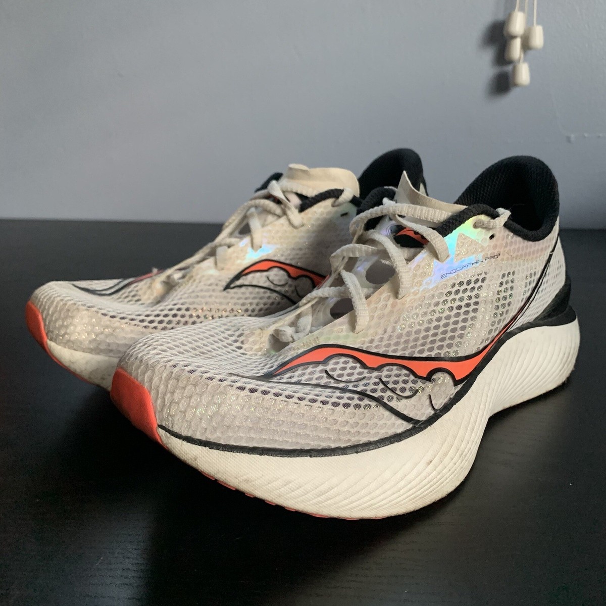 Size 12 - Saucony Endorphin Pro 3 White ViZiRed for sale online | eBay