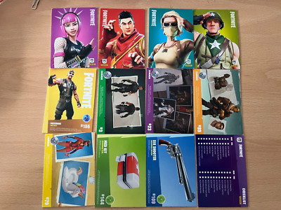 Panini Fortnite cards / 11 Stück /