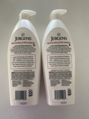 DELAGEDIVA AGE- Lotion 二本セット 2 x Jergens Age Defying Multi Vitamin Moisturizer Lotion 16.8 oz