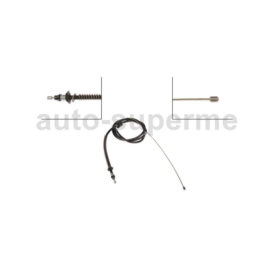 Kit de cable de freno de estacionamiento delantero trasero 3 piezas para Ford Taurus 1998-1999 3,4 L Foto 4 de 4