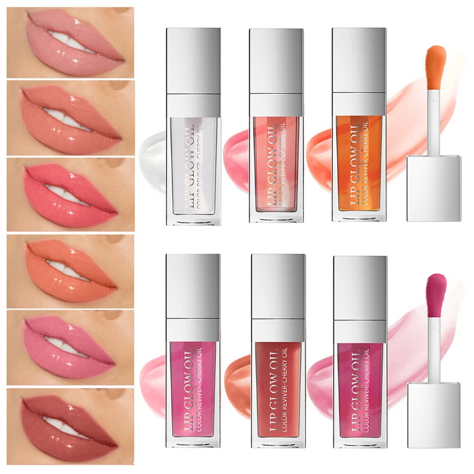 9ml Lip Oil Plumping Lip Coat For Lipstick Lipgloss Tinted Lips Glow✹ - Image 2 of 4