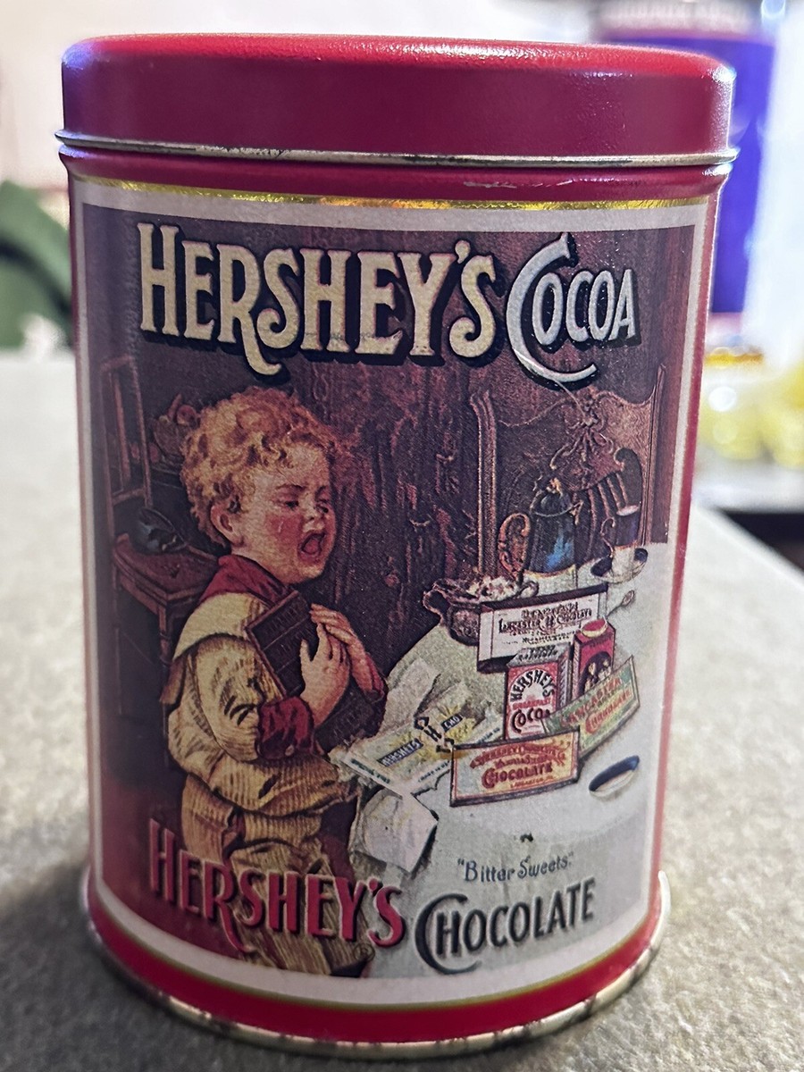 ハーシーズ　HERSHEY'S ミールトイ　チョコレート　ビンテージ Hershey's Cocoa 1989 Bittersweet Boy Graphics From 1895-1905